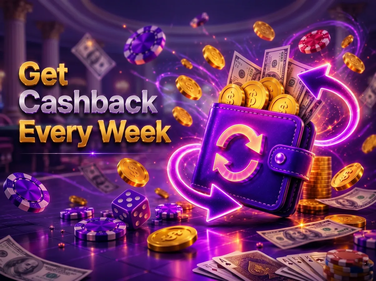 Cashback every week